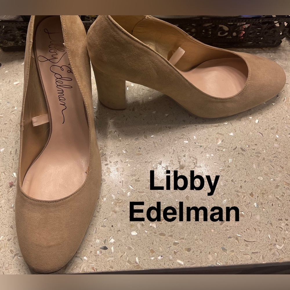 Libby Edelman Heels Brown New